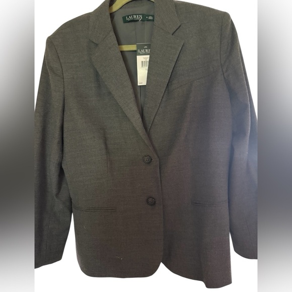 Ralph Lauren Jackets & Blazers - NWT Ralph Lauren Gray Blazer – Size 16